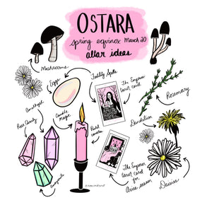 Ostara Altar Ideas - Wheel of The Year