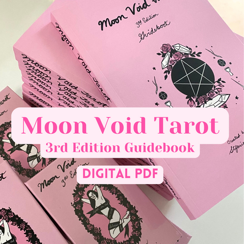 Moon Void Tarot Guidebook, 3rd Edition Digital PDF