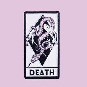 Moon Void Tarot - Death Card enamel pin