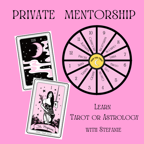 Private Tarot or Astrology Mentorship